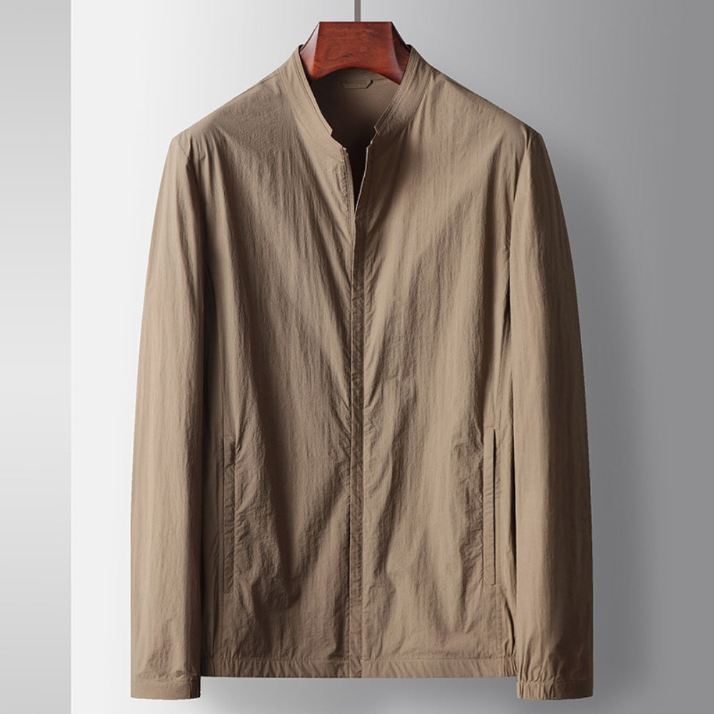 Old Money Stand-Up Collar Luxury Business Casual Jacket