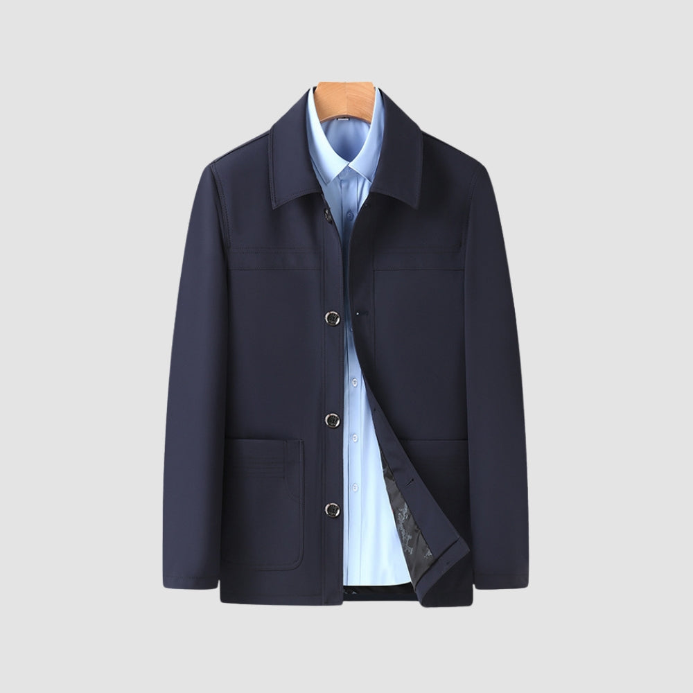 Old Money Lapel Collar Short Coat