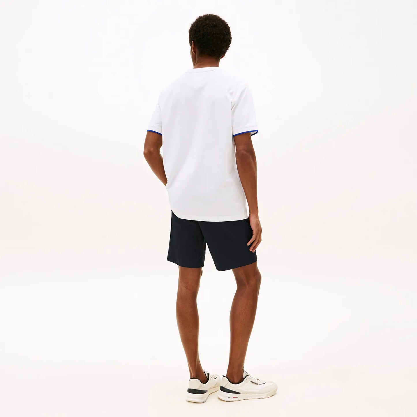 Classic Slim C-Neck T-Shirt - White