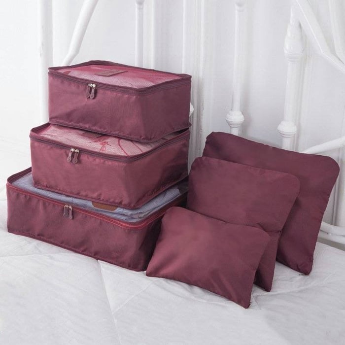 🔥VENTE FLASH -48 %🔥 – ✈ Lot de 6 organiseurs de valise portables (Livraison gratuite)