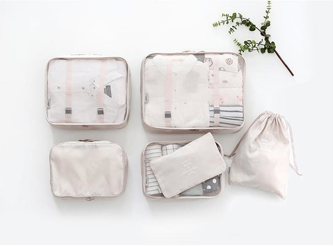 🔥VENTE FLASH -48 %🔥 – ✈ Lot de 6 organiseurs de valise portables (Livraison gratuite)