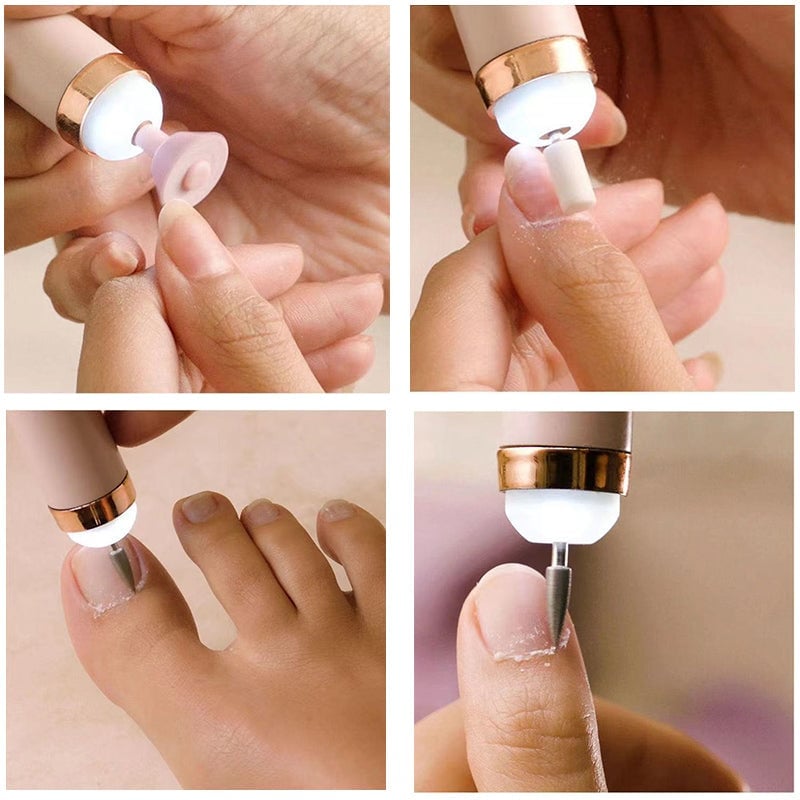 GLAMICS ELECTRIC PROFESSIONAL MANICURE NAIL MACHINE SETđź’…