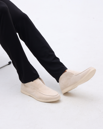 Hohe Wildleder Slipper