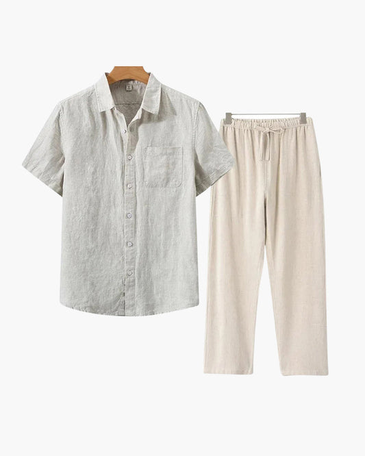 Linen Set (Short Sleeves)