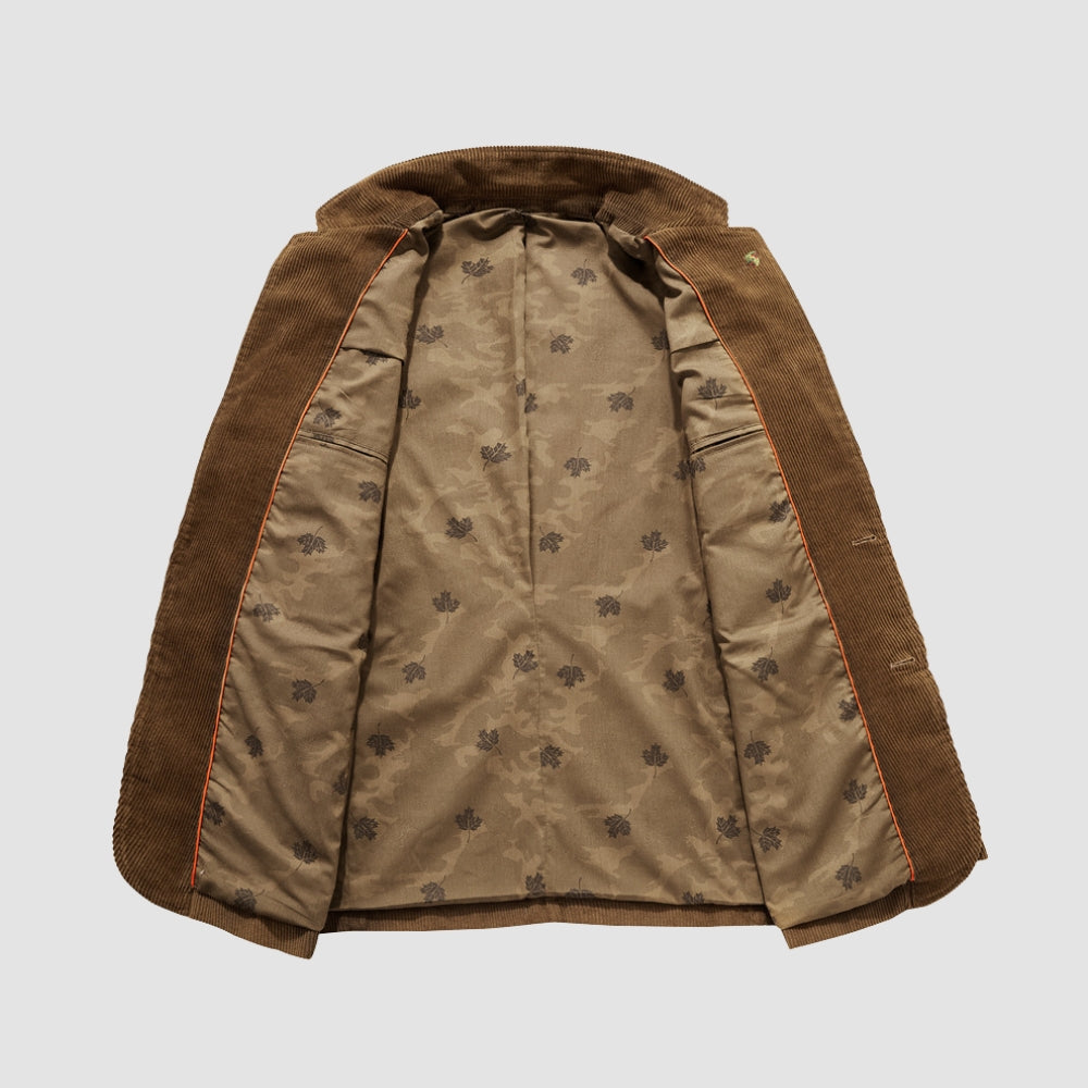 Old Money Corduroy Casual Suit Jacket