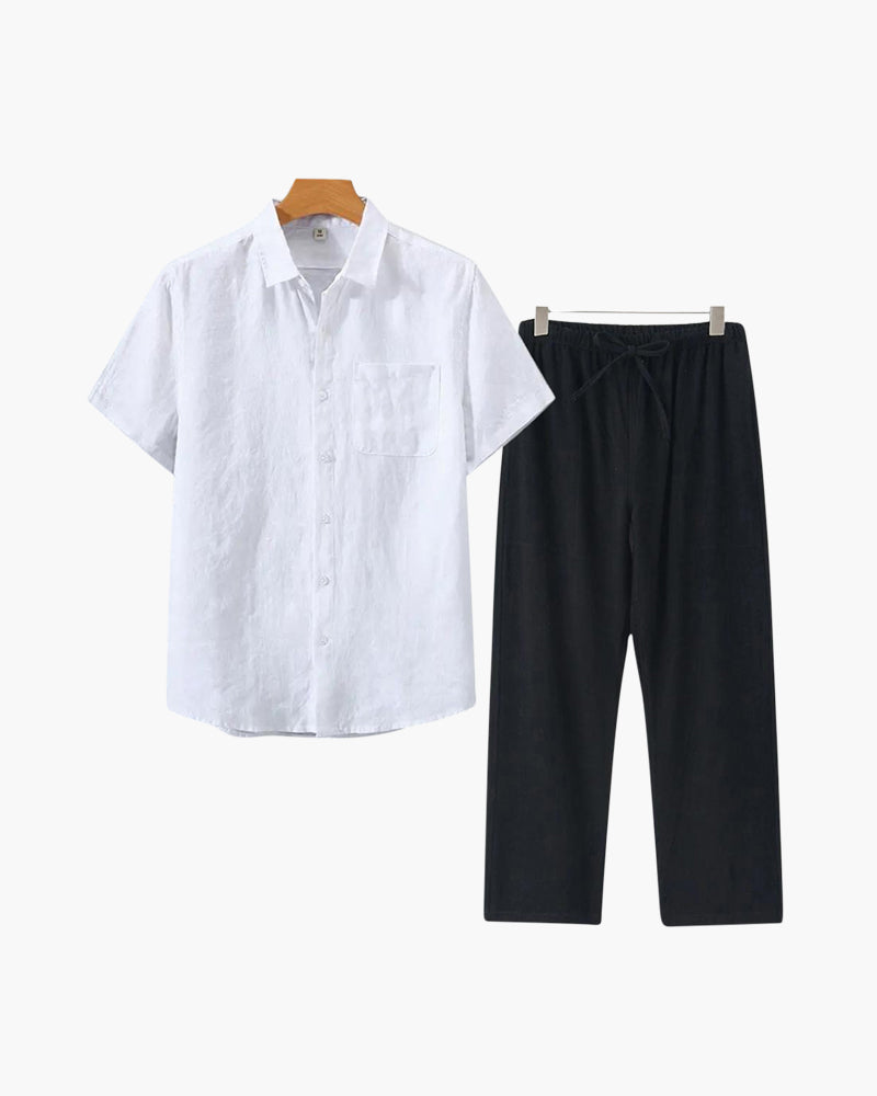 Linen Set (Short Sleeves)