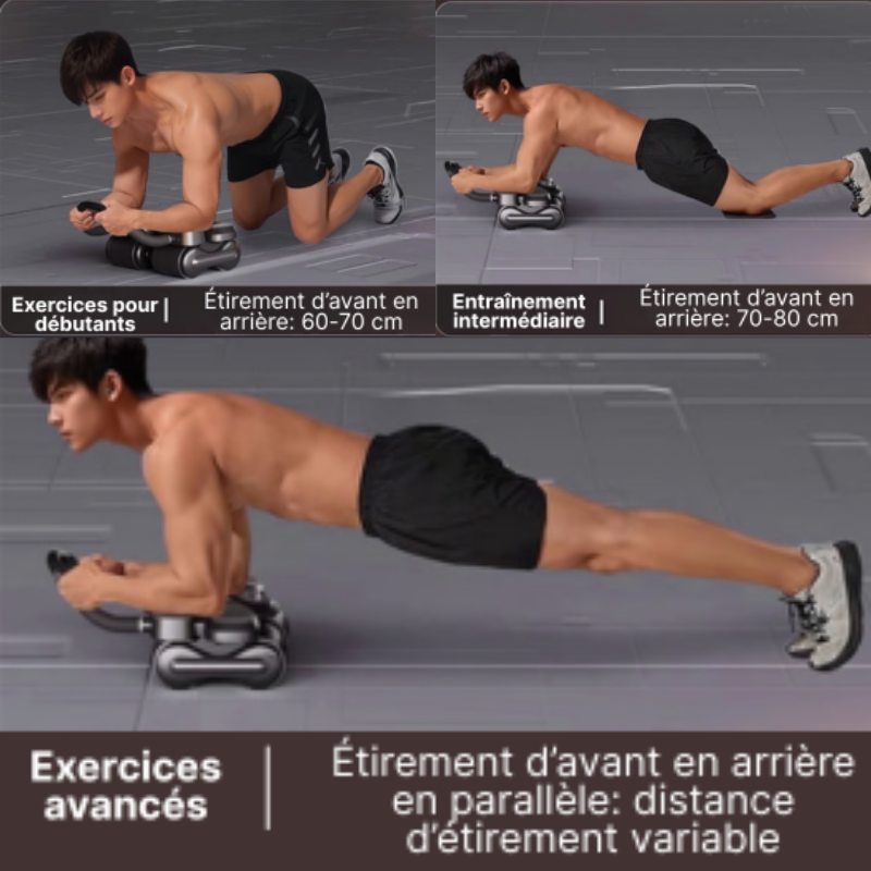 CoreRebound - Treine seu abdômen com segurança e estabilidade — sem quedas, sem dor
