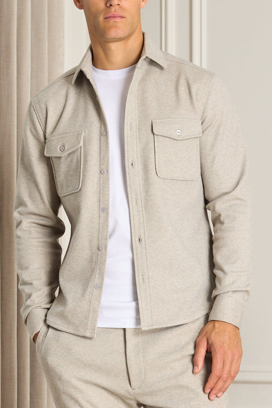 Elijah Overshirt - Oatmeal