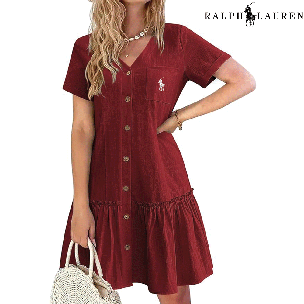 R&L | Summer Strap Dress – Tailored Elegance