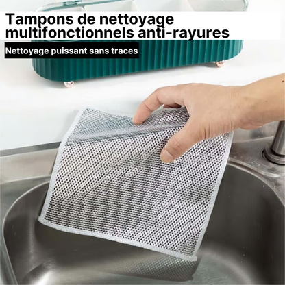 🎁 Chiffons de nettoyage miracles multifonctions en fil métallique