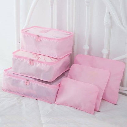 🔥VENTE FLASH -48 %🔥 – ✈ Lot de 6 organiseurs de valise portables (Livraison gratuite)