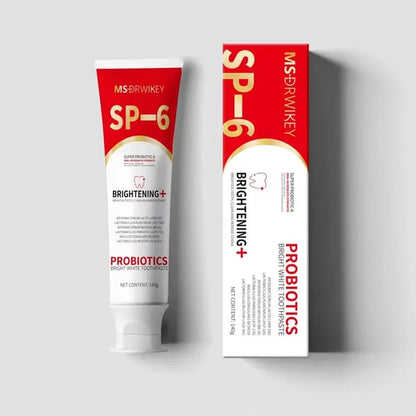 🔥Super Dentifrice Probiotic-6 avec 6 probiotiques pour équilibrer le microbiote buccal et renforcer les dents