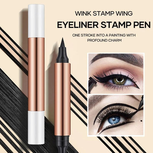 Eyeliner tampon effet œil de chat séduisant