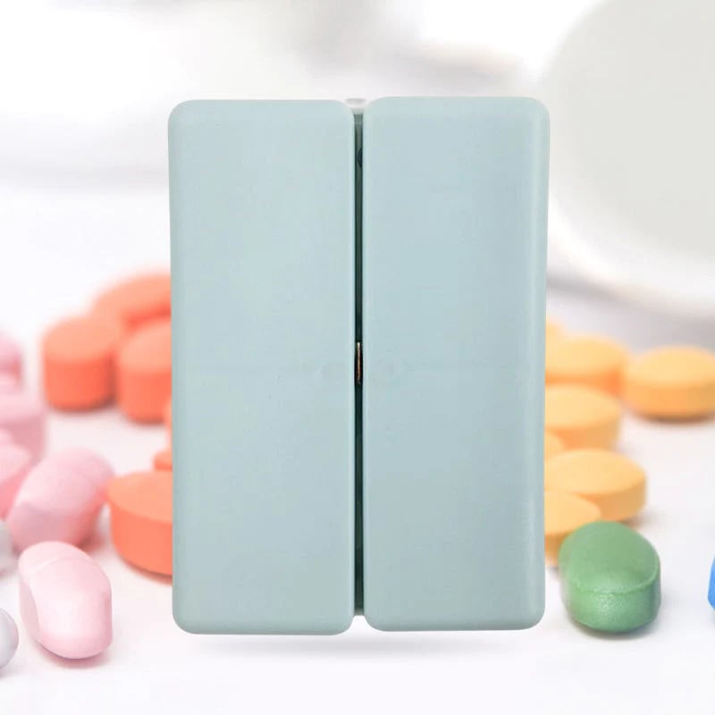 Boîte à pilules magnétique portable avec 7 compartiments