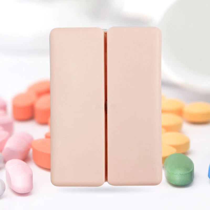 Boîte à pilules magnétique portable avec 7 compartiments