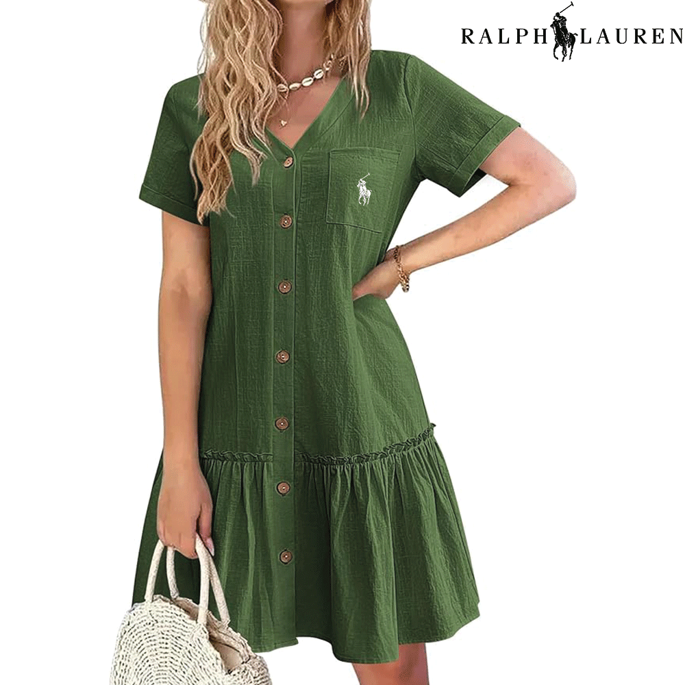 R&L | Summer Strap Dress – Tailored Elegance