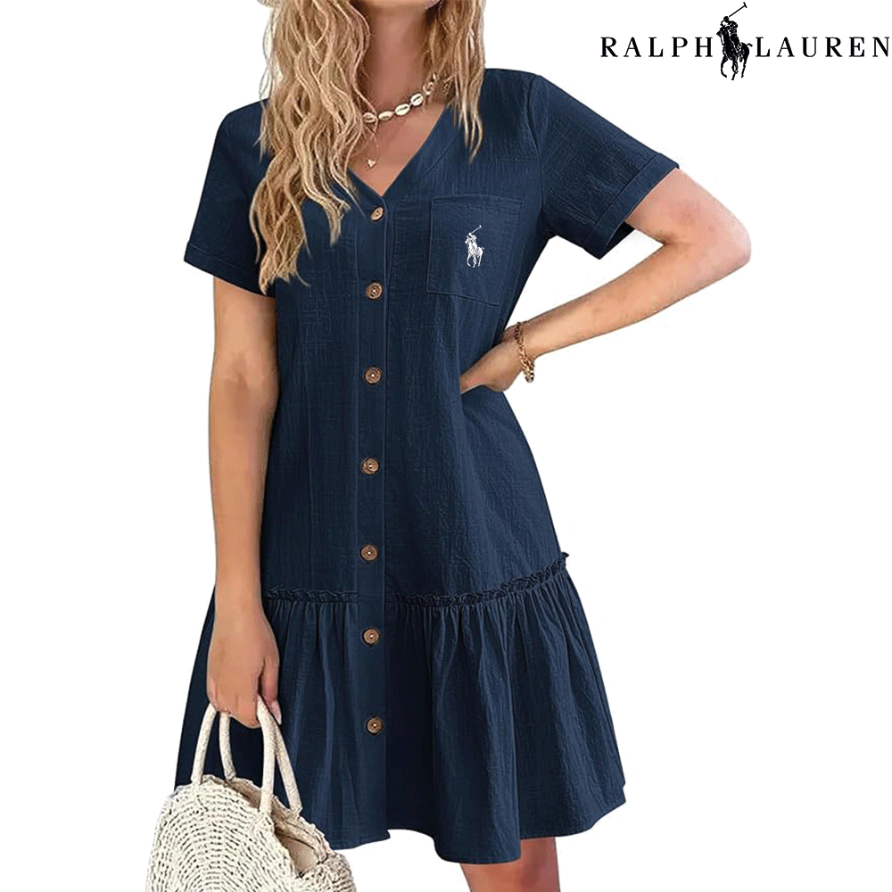 R&L | Summer Strap Dress – Tailored Elegance