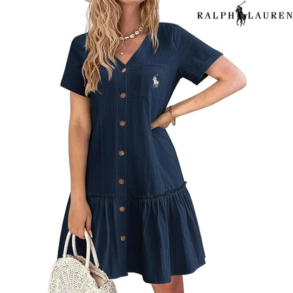 R&L | Summer Strap Dress – Tailored Elegance