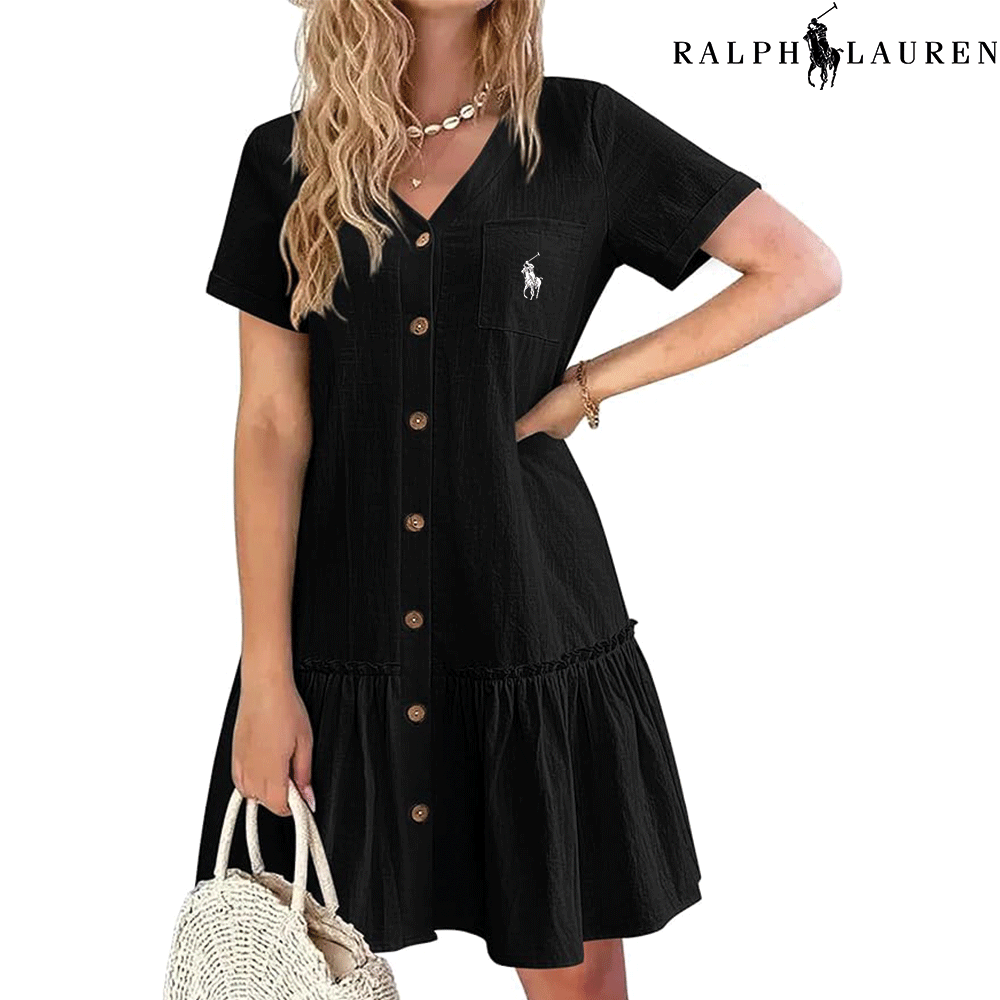 R&L | Summer Strap Dress – Tailored Elegance