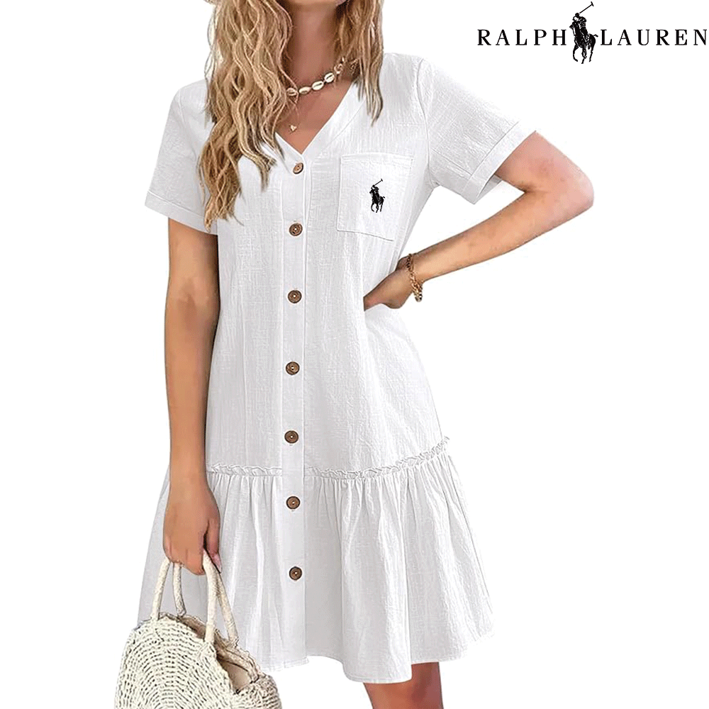 R&L | Summer Strap Dress – Tailored Elegance