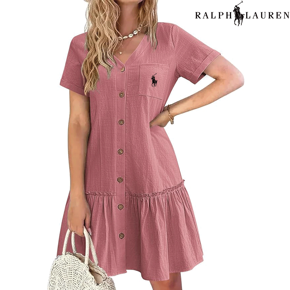 R&L | Summer Strap Dress – Tailored Elegance