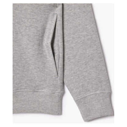 Zippered Stand Up Collar Sweat