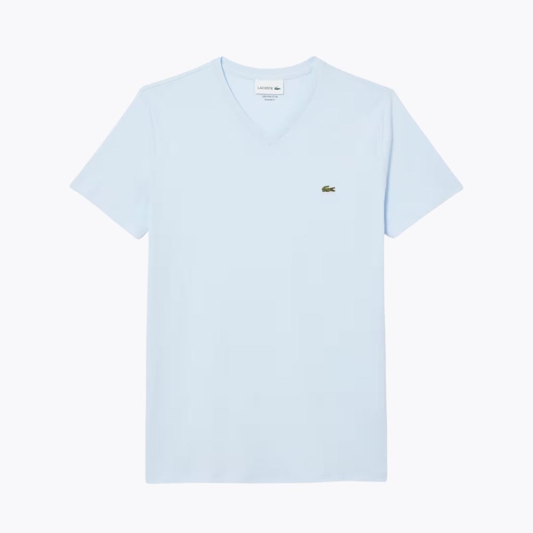 LC Lightweight Cotton Pima V Neck T-shirt