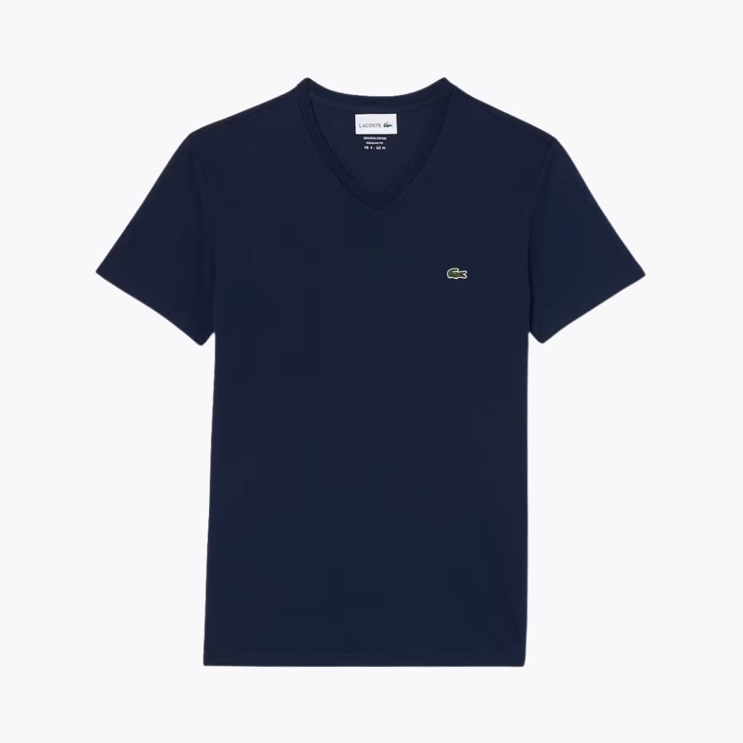 LC Lightweight Cotton Pima V Neck T-shirt
