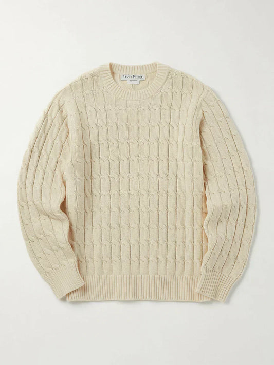 Old Money Cable-knit Pullover