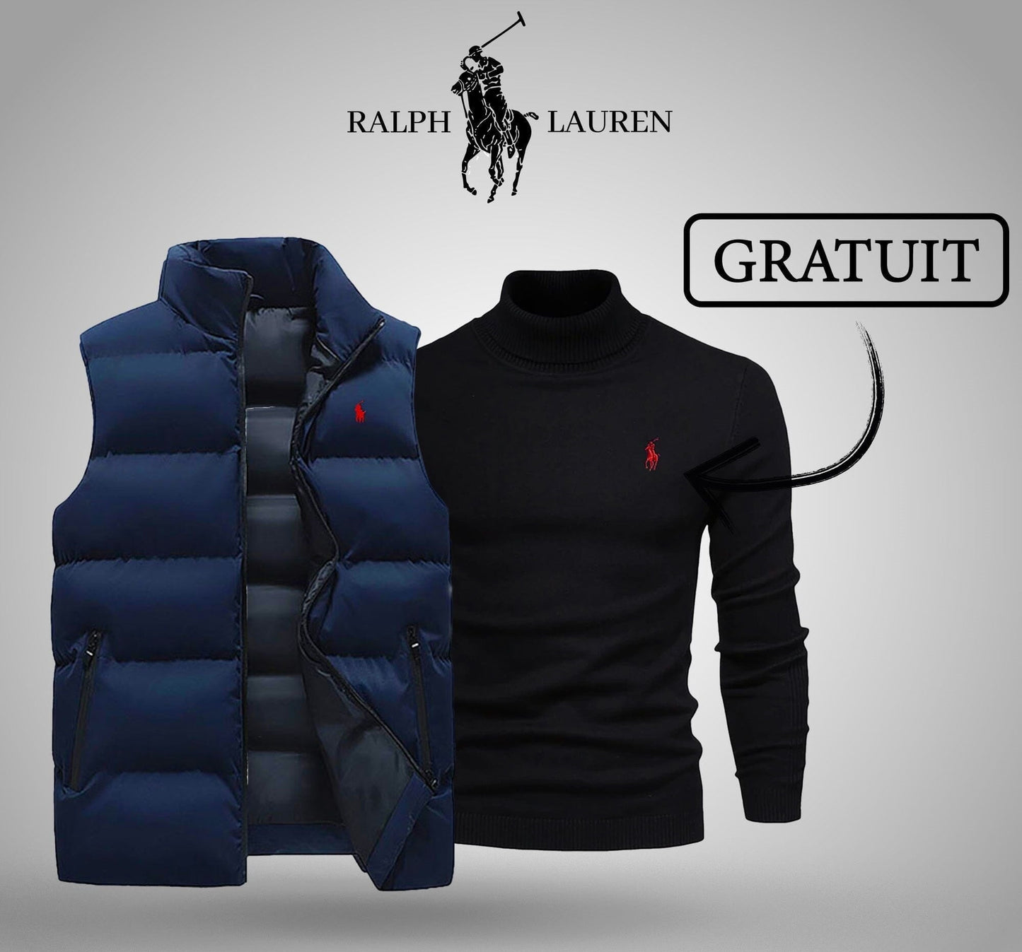 R&L Vest + Free Sweater